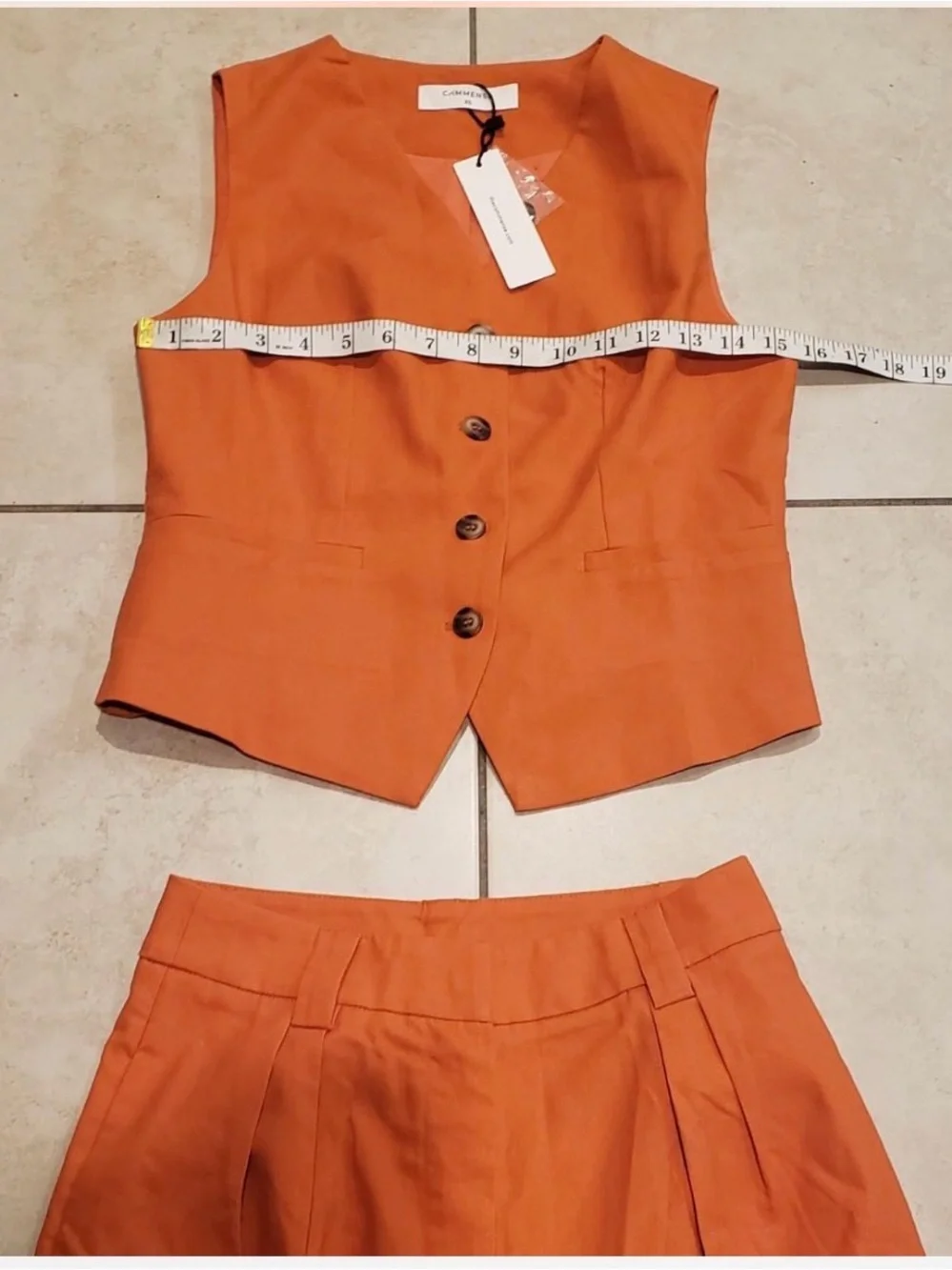 Commense Cotton Linen  Pants Set